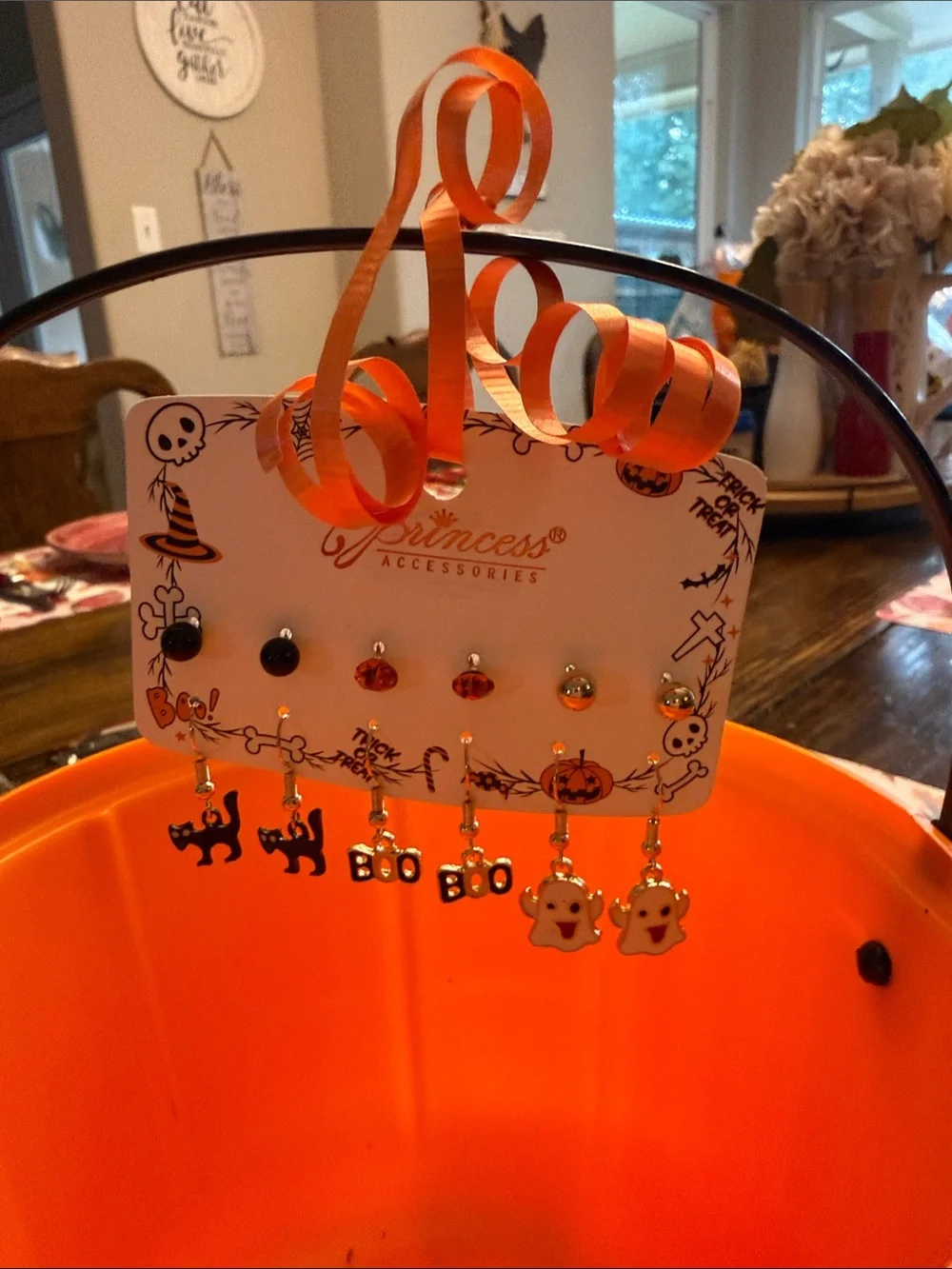 Princess Accessories Kids/Teen Halloween Fashion Earring Set (6 Pair)